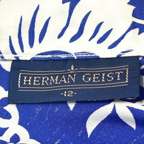 Vintage Herman Geist Floral Maxi Skirt | Size 12 | Late 80s–Early 90s - Picture 7 of 9